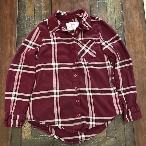 Justice Other - Girl’s Justice Plaid Top
